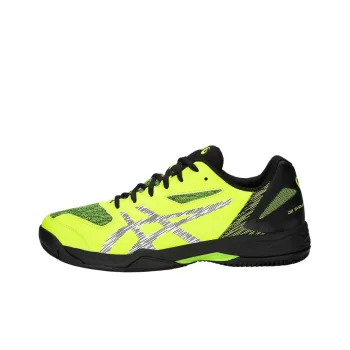 Asics Gel-Padel Exclusive 5 Tennis Shoes Men Low-Top Neon Yellow/Black