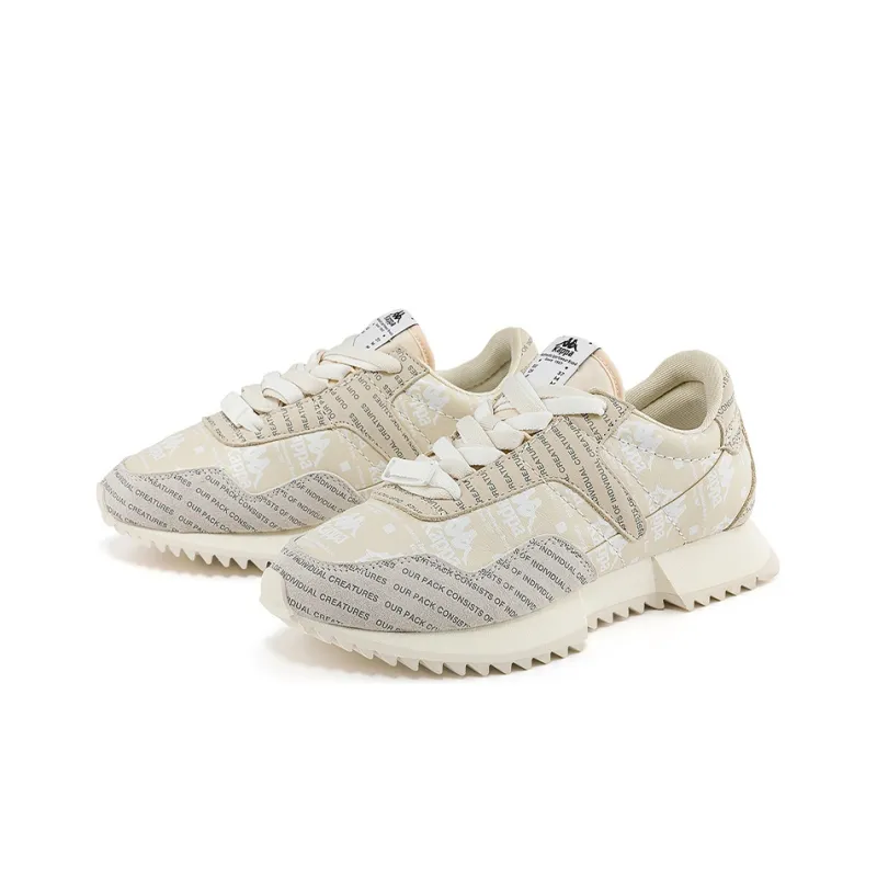 Kappa Lightweight Low Top Casual Shoes Unisex White-2
