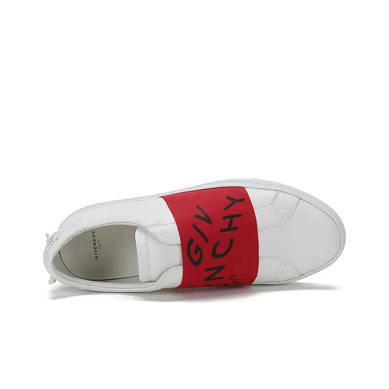 Givenchy Strap Leather 'White Red'-4