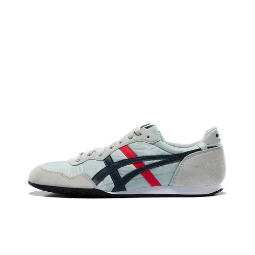 Onitsuka Tiger Serrano Casual Shoes Unisex Low-Top Light Gray/Blue/Red/White