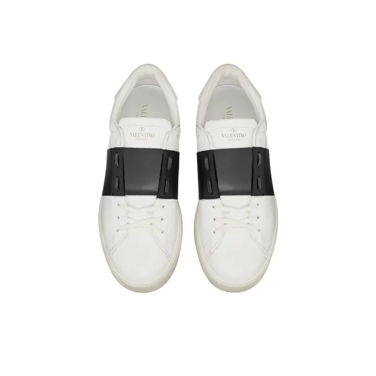 Valentino Open Sneaker 'White Black'-3