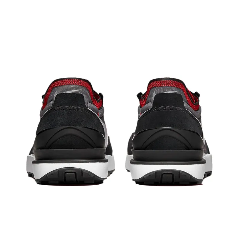 Nike Waffle One Se Black Sport Red-3