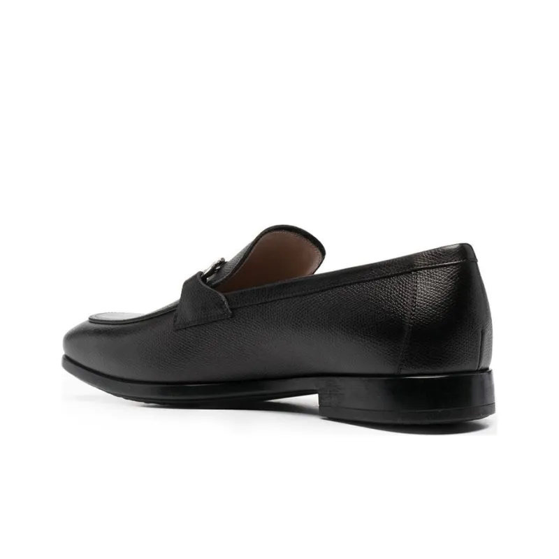 FERRAGAMO Gancini Leather Loafers-2