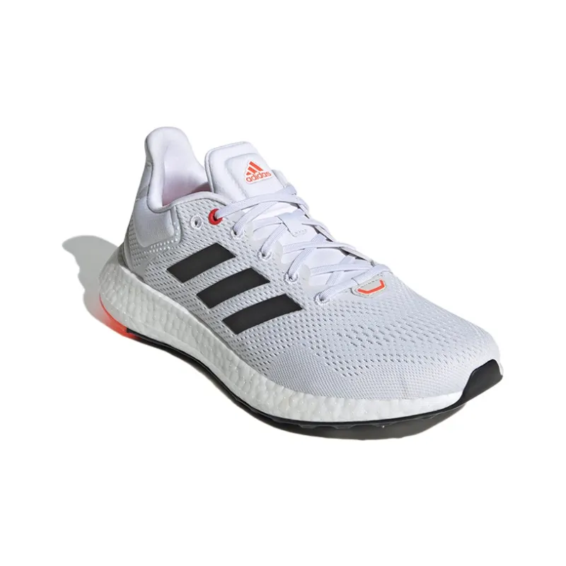 Adidas Pureboost 21 Cloud White Core Black Solar Red-2