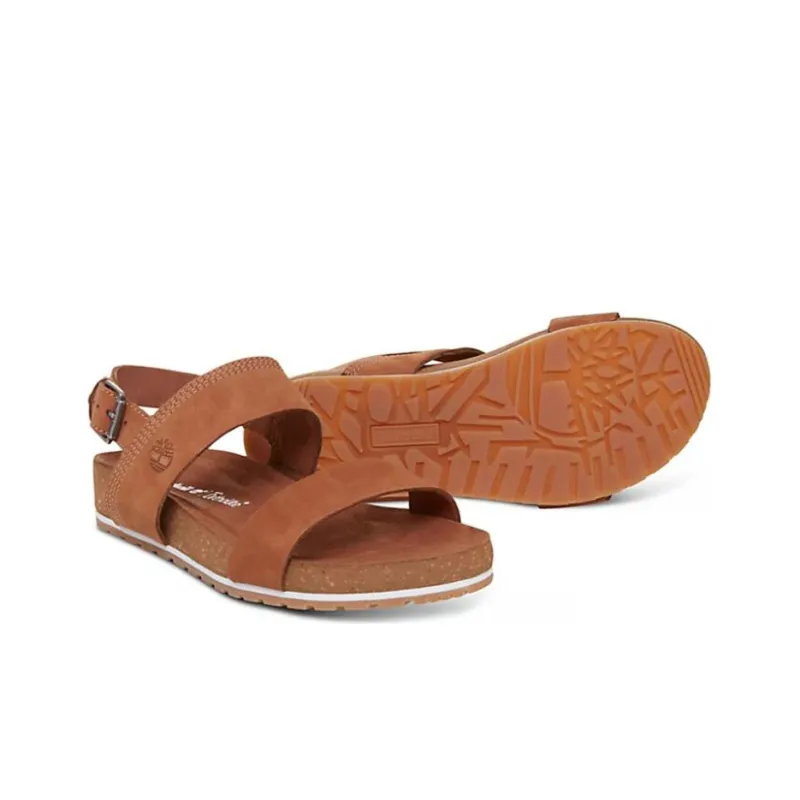 Timberland Malibu Waves Beach Sandals Women's Brown-3