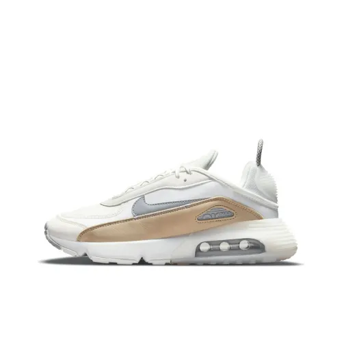 Nike Air Max 2090 Running Shoes Women's Low-Top White/Gray/Taupe