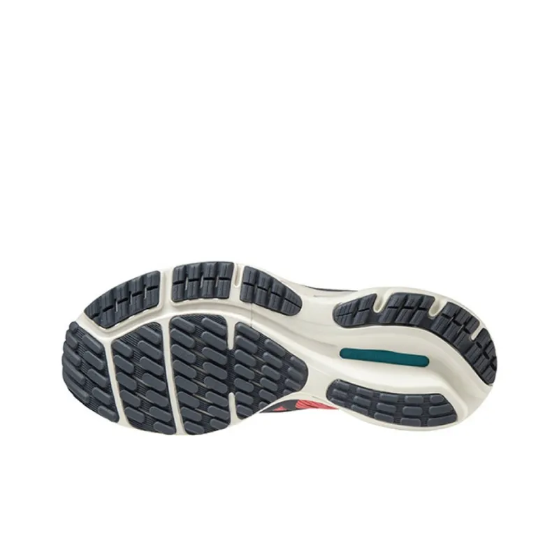 Mizuno Women's Wave Rider 24 'Pink Navy' Women's-4