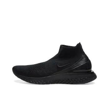 Nike Rise React Flyknit 'Black' Women's