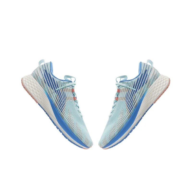 LiNing Red Hare 4 Shock Absorbers Slip Resistant, Abrasion Resistant, Breathable Low Top Running Shoes Men's Light Blue-3