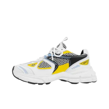 Axel Arigato Marathon Runner White Black Yellow Blue Women's
