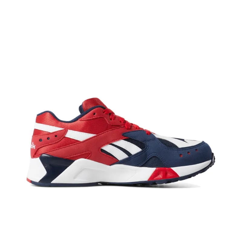Reebok Aztrek Cozy Breathable Retro Casual Red Blue-1
