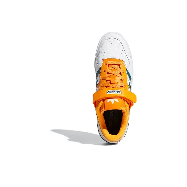 Adidas Forum Low Premium 'White Crew Orange Teal'-4