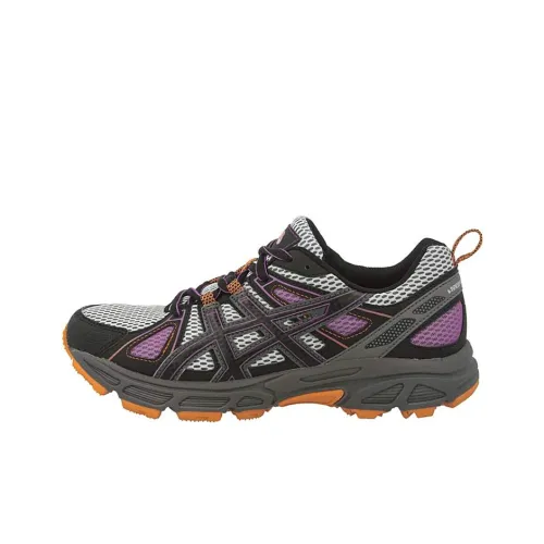 Asics Gel-patent Tambora 4 Wear-Resistant Low-Top Running great shoes Women's Black Purple