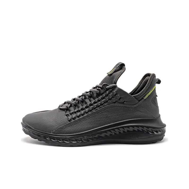 Ecco Fit For Action Low Top Casual Shoes Men's Magnet Gray-0