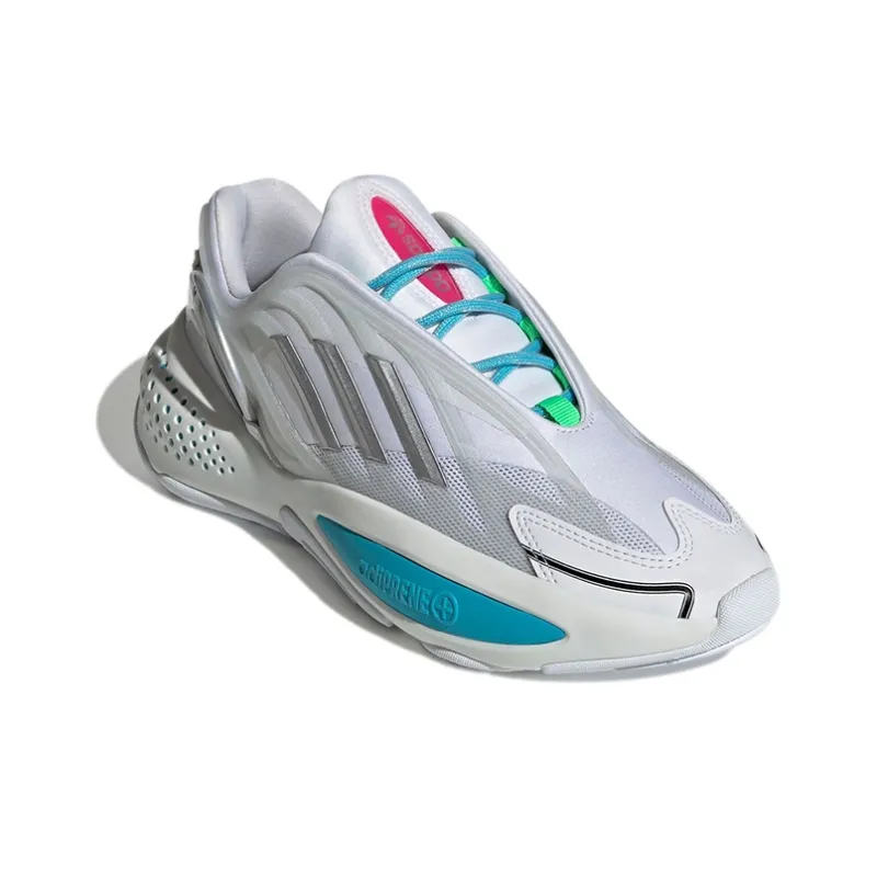 Adidas Ozrah Ruby 9100M Cloud White Silver Metallic Shock Pink-2