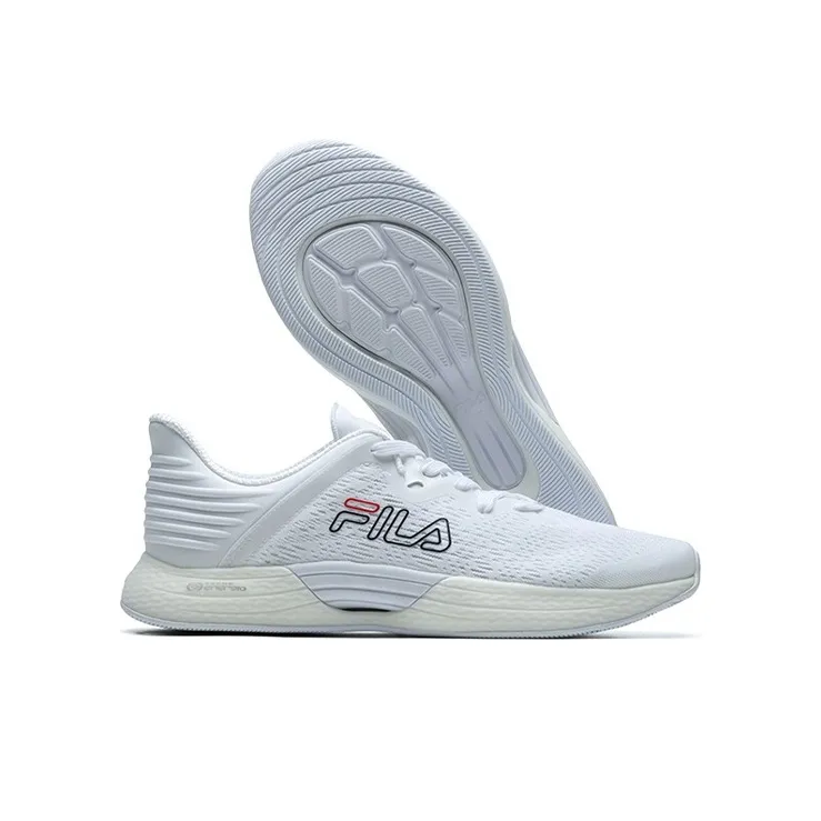 FILA Athletics Low Shoes 'White Black Logo' Women's-3
