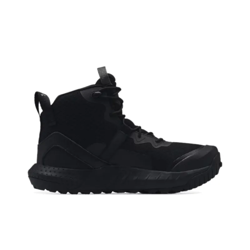 Under Armour Micro G High Top Casual Shoes Women's Black-1
