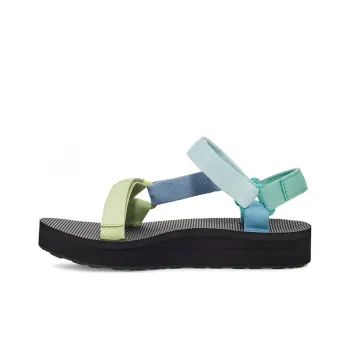 Teva Midform Universal Cushioning Low-Top Casual Shoes Women's Green Black