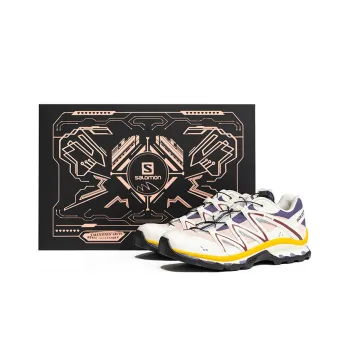 SALOMON XT Quest Advanced Cushioning, Slip Resistant, And Abrasion Resistant Low Top Outdoor Shoes Unisex Peach