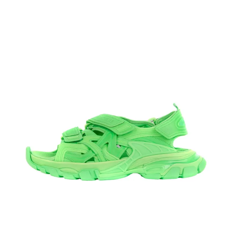 Balenciaga Women's Track Sandal 'Fluo Green'-0