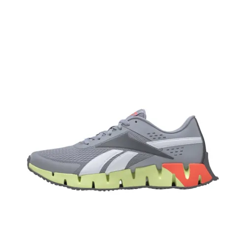 Reebok Zig Dynamica 2 Running Shoes Men Low-Top Gray/Green