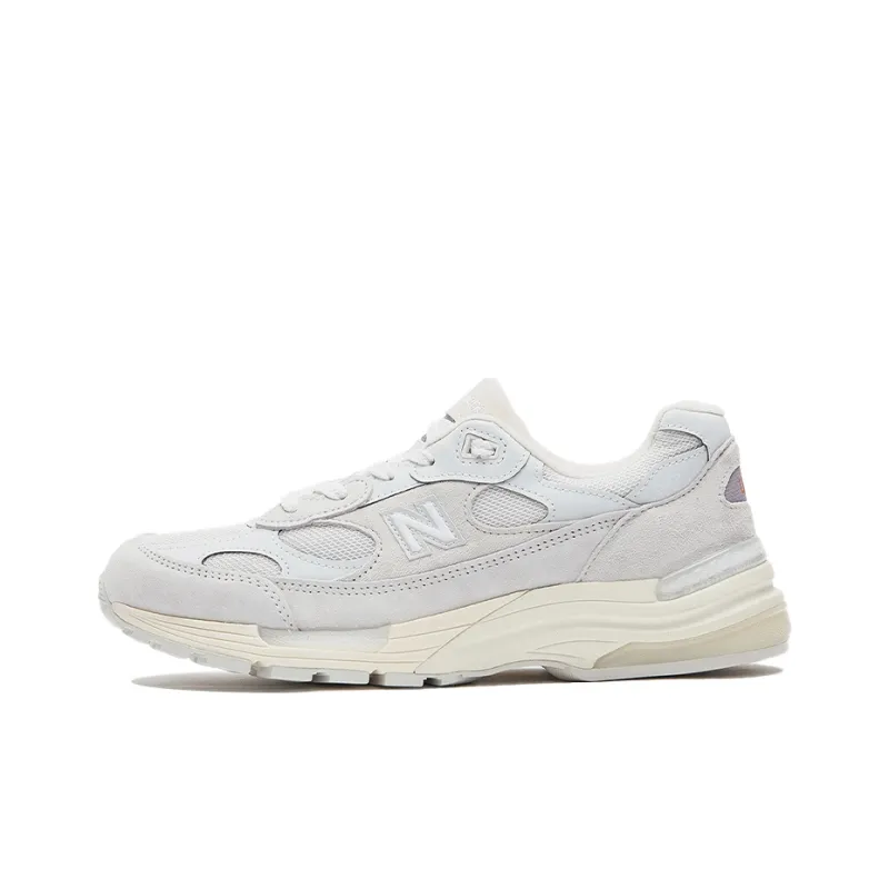 New Balance 992 White Silver 2021-0