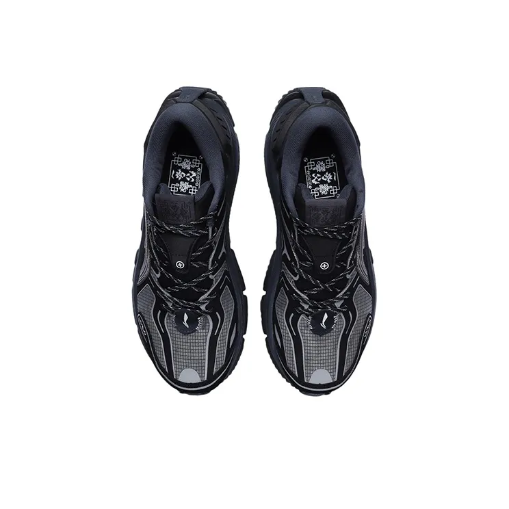 LiNing Quanfu Essential Low Top Running Shoes Men's Black-2