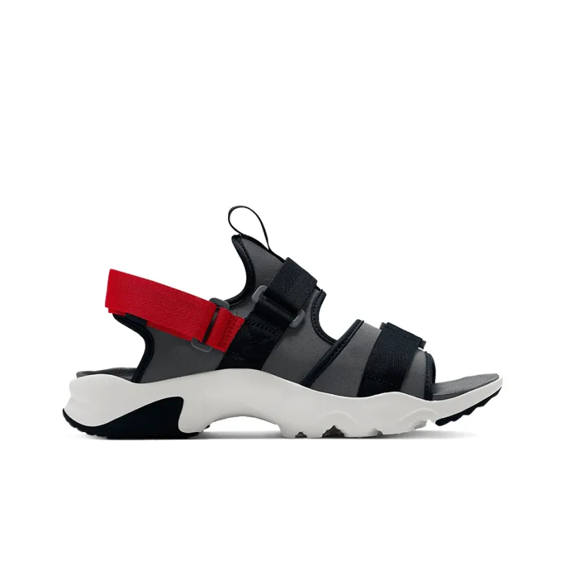Nike Canyon Sandal Iron Grey University Red-1