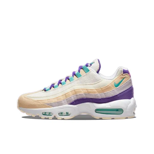 Nike Air Max 95 Air Sprung Sail Purple Teal