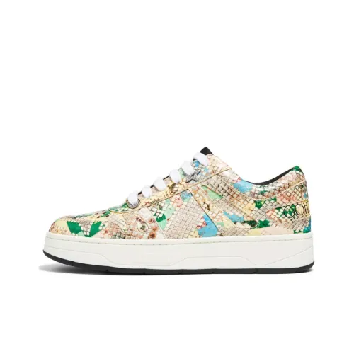 Jimmy Choo Hawaii Skateboard Shoes Women's Low-Top Multicolor