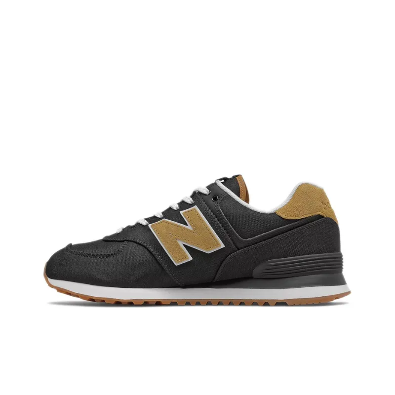 New Balance 574 Black Workwear Canvas-0
