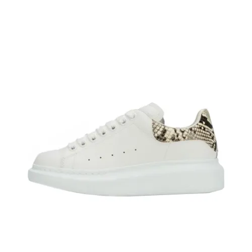 Alexander McQueen Oversized White Natural Python Women's