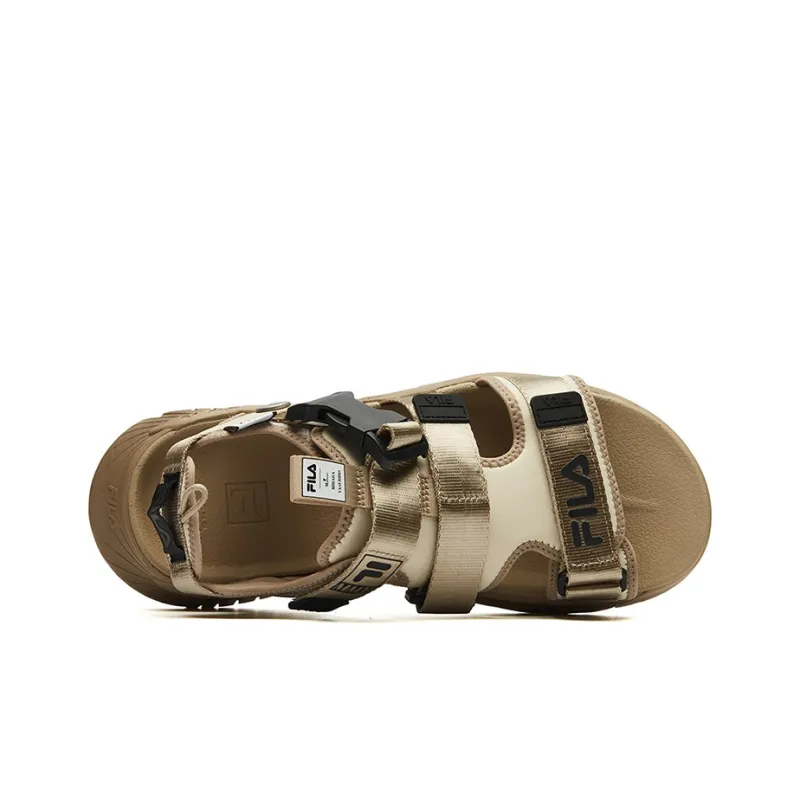 FILA Mihara X FILA Heritage FHT Fashion Khaki Sandals 'Cream Light Khaki'-2