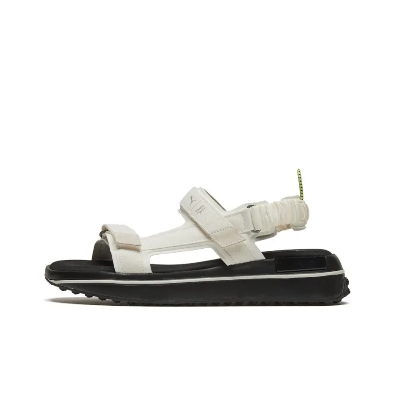 PUMA Future Rider Sandal Liu Wen White Black Women's-0