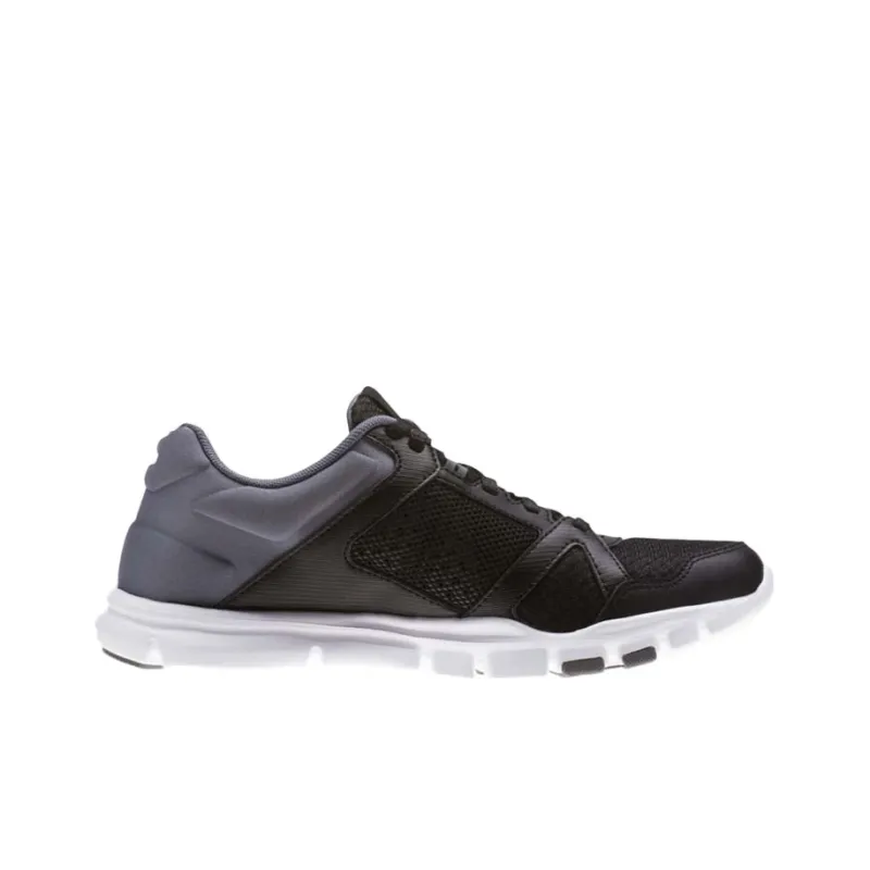 Reebok Yourflex Trainette Breathable Lightweight Low-Top Running Shoes Women's Black Gray-1