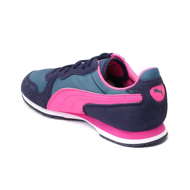 PUMA Cabana Racer Running Shoes Women's Low-Top Blue/Pink-2