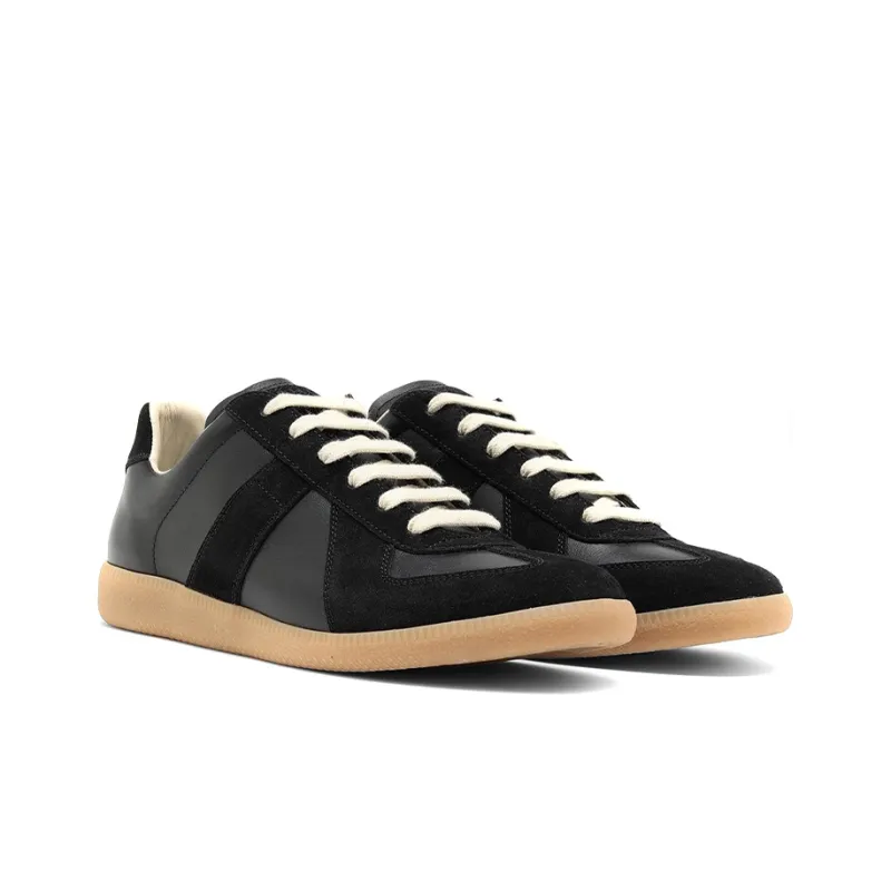 Maison Margiela Replica German Army Trainer GATs Black Gum-1