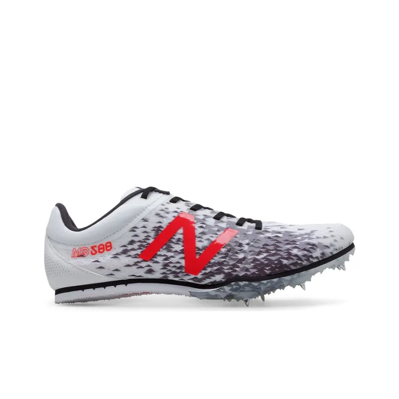 New Balance MD500v5 Track Spike 'White Gray Red'-1