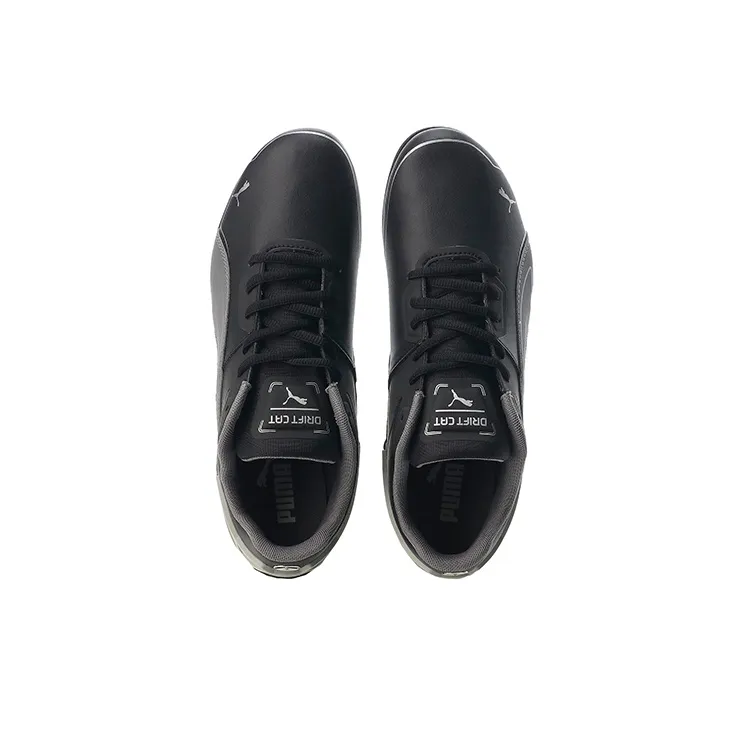 PUMA Drift Cat Slip Resistant, Abrasion Resistant, Lightweight Low Top Running Shoes Men's Black Gray-2