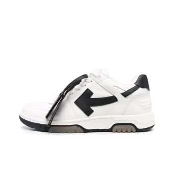 OFF WHITE Out Of Office Low Top Sneakers 'White Black'
