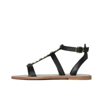 CELINE Strap Sandals Women's Black