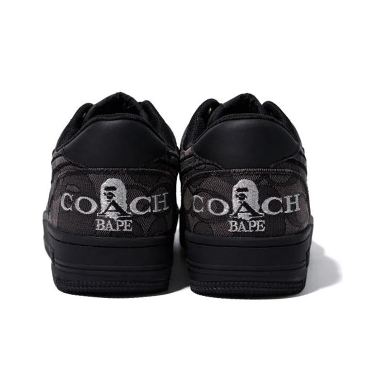 A BATHING APE X Coach Bape Sta 'Black'-4