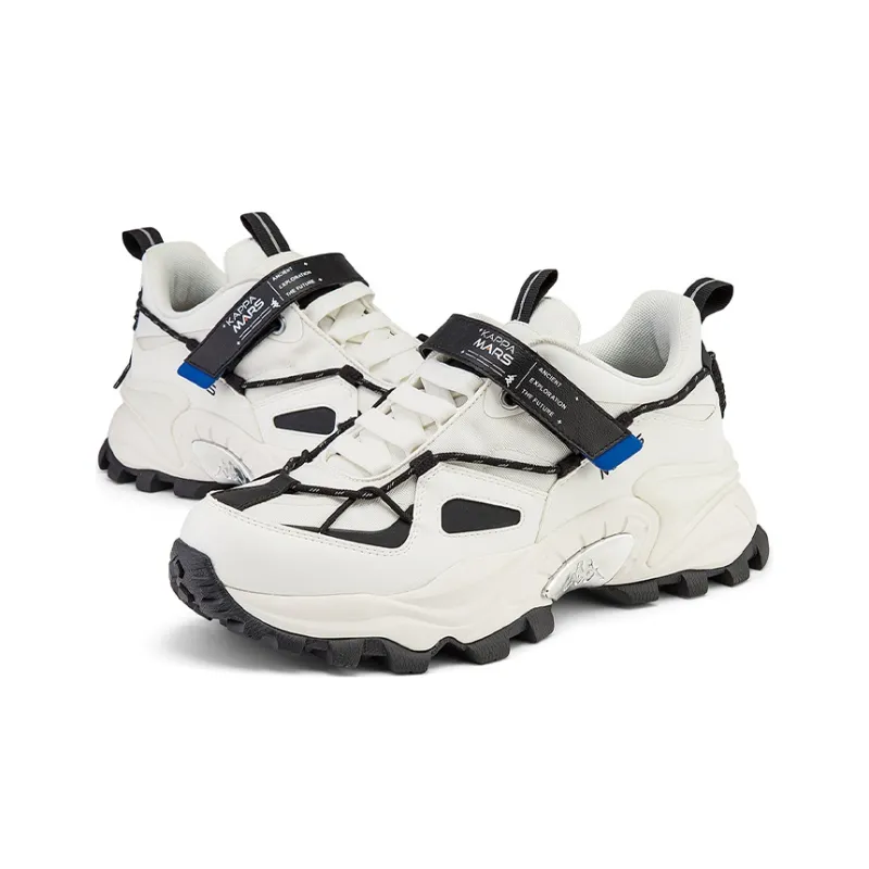 Kappa Slip-Resistant Low-Top Casual Shoes Unisex White-3