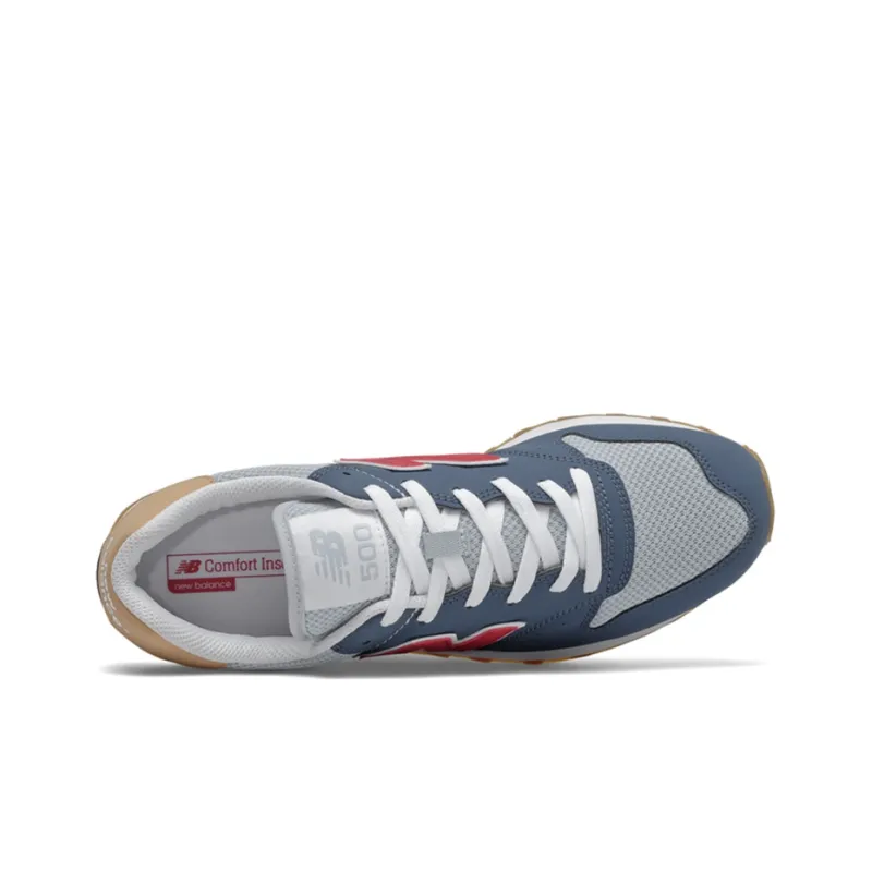New Balance NB 500 Low Top Running Shoes Men's Blue Red-2
