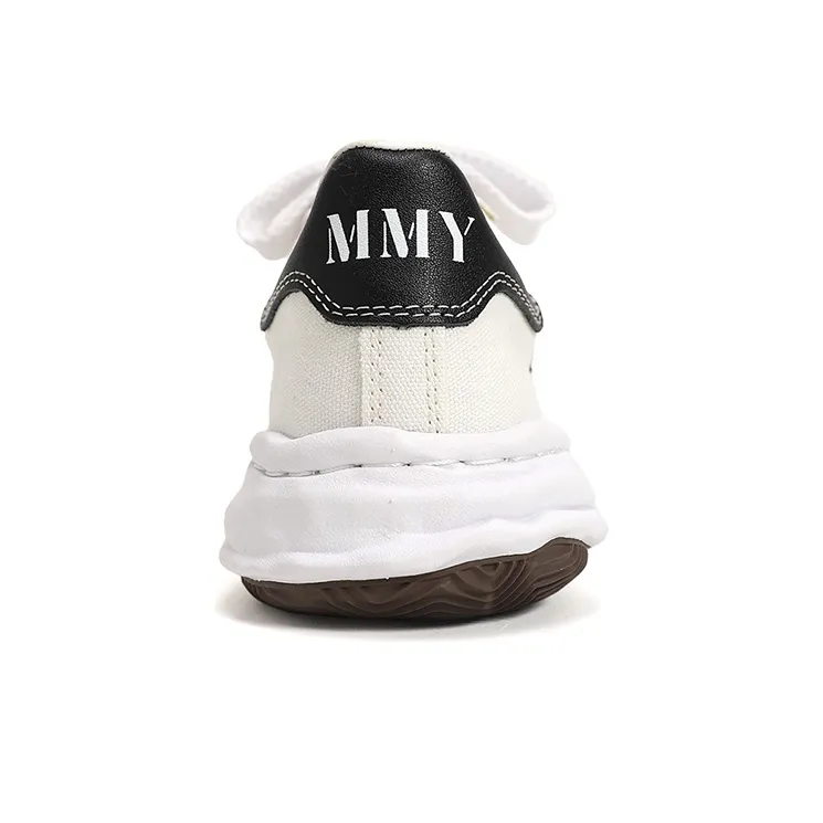 MIHARA YASUHIRO Blakey OG Sole Canvas Low White-3