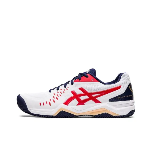 Asics Gel Challenger 12 Clay 'White Classic Red'