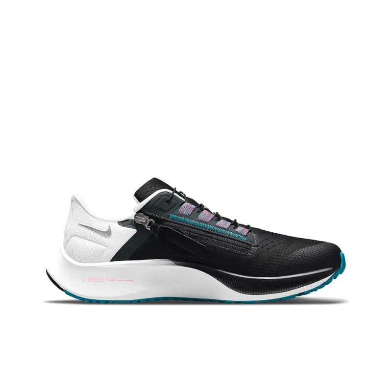 Nike Air Zoom Pegasus 38 FlyEase Black White Chlorine Blue-1
