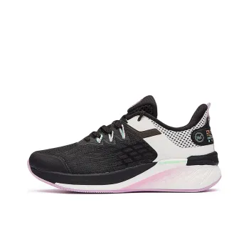 361° Night Charm 3.0 Q Rebound Technology Low Top Running Shoes Women's Black Purple