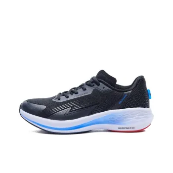 361° Flying Wing 2 Wear Resistant Low Top Running Shoes Men's Black Blue