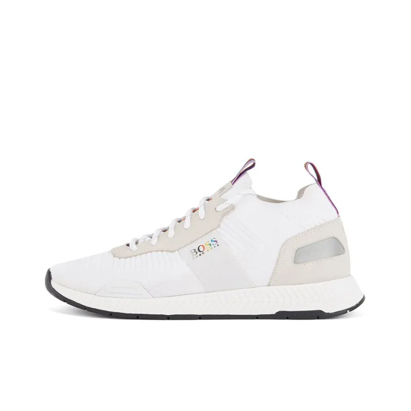 HUGO BOSS Low Top Athletic Shoes Men's White-0